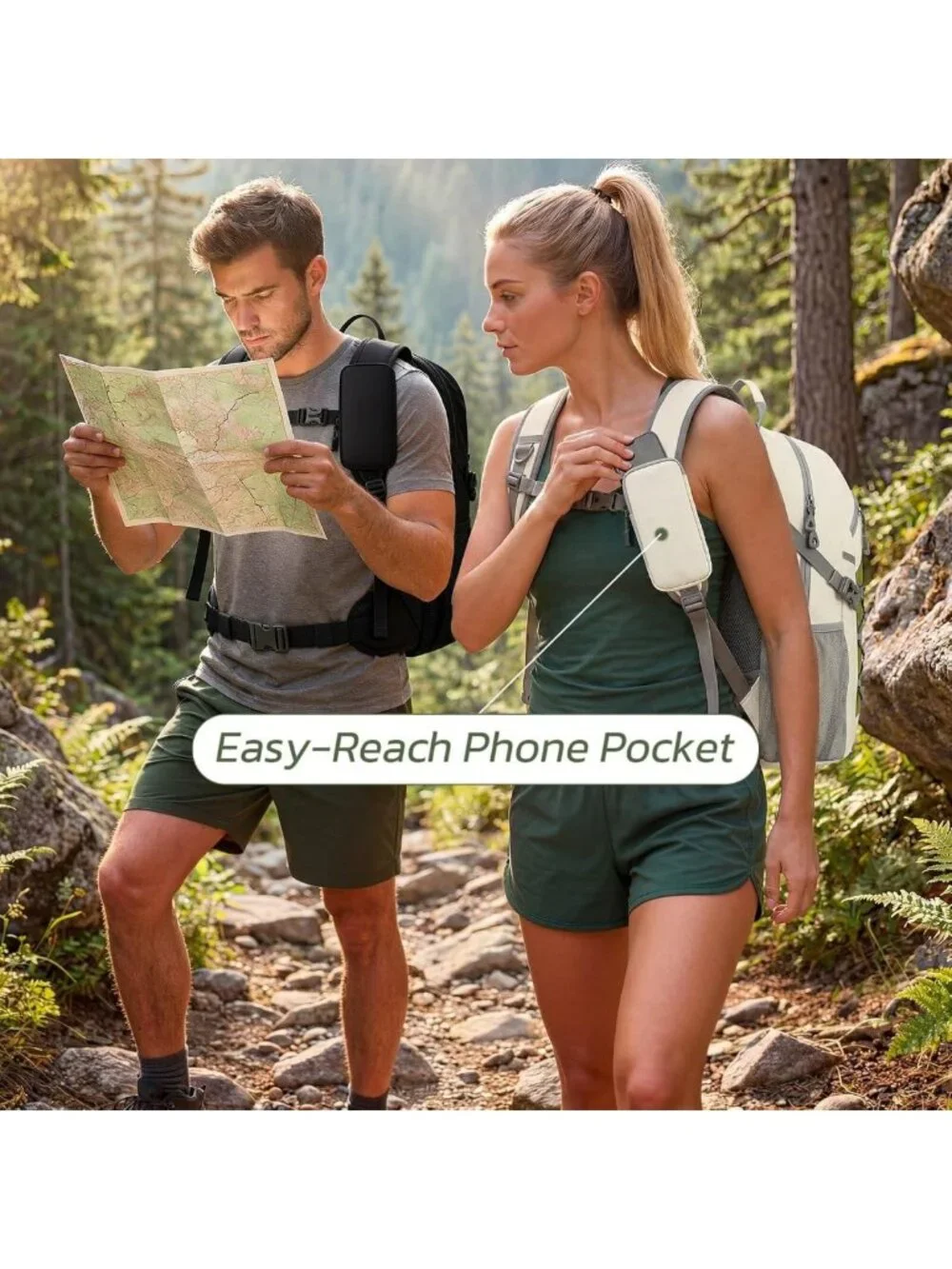 30L Hydration Hiking Backpack for Men & Women - Travel, Outdoor Gear
